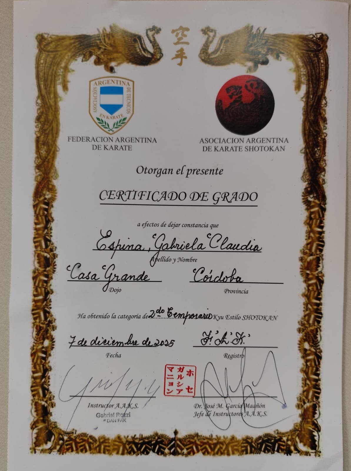 Certificación 2