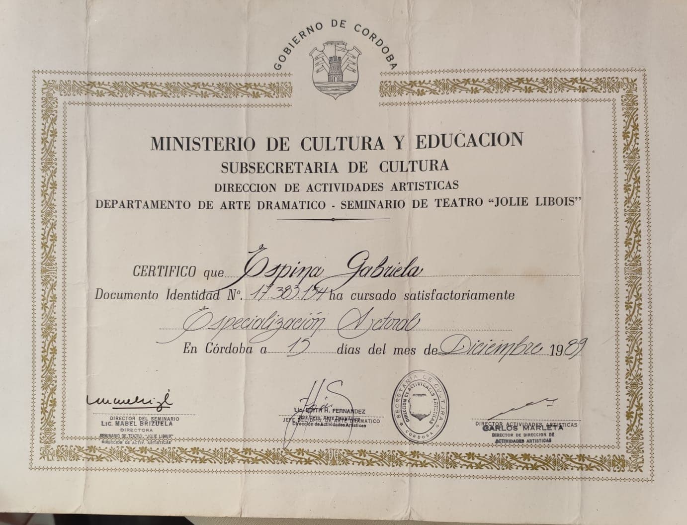 Certificación 5